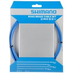 Shimano Câbles & Gaines De Frein Road SIL-TEC Kit De Câbles De Frein, Bleu