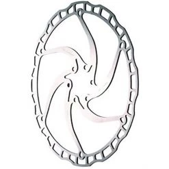 Ashima Disques De Frein ARO-08 Airedor Disque De Frein 6 Boulons, Argent