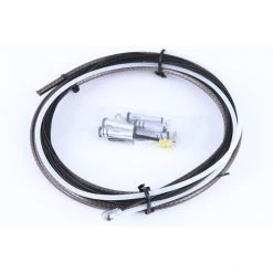 Ashima Câbles & Gaines De Frein Road ReAction Kit De Câbles De Frein Avec Revêtement PTFE, Noir