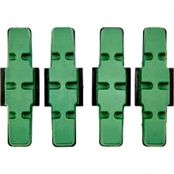 Bbb HydroStop E-Bike BBS-09E Patins De Frein, Vert/noir