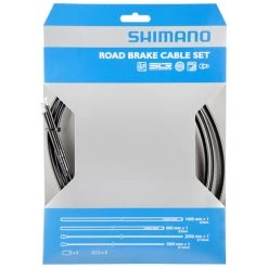 Shimano Câbles & Gaines De Frein Road SIL-TEC Kit De Câbles De Frein, Noir