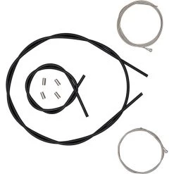 Campagnolo Câbles & Gaines De Frein Jeu De Câble De Frein, Noir/argent