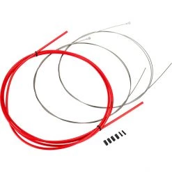 Capgo Câbles & Gaines De Frein Blue Line Jeu De Câble De Frein Pour Campagnolo Route, Rouge