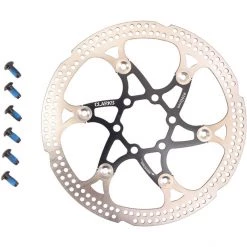 Clarks Disques De Frein CFR-10FA Floating Disque 6 Boulons 160mm, Noir