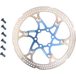 Clarks Disques De Frein CFR-10FA Floating Disque 6 Boulons 180mm, Bleu