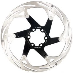 Clarks Disques De Frein CFR-13FA Floating Disque 6 Boulons 180mm, Argent/noir