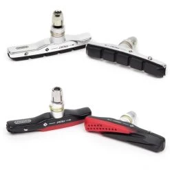 Elvedes Patins De Frein Sur Jante Aluminium 72mm Pour Frein V-Brake, Noir