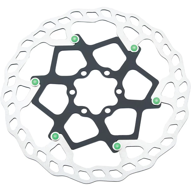 Galfer-bike Disques De Frein Wave Floating MTB Disque De Frein, Argent/noir 1 Galfer-bike Disques De Frein Wave Floating MTB Disque De Frein, Argent/noir