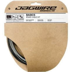 Jagwire Câbles & Gaines De Frein Basics Kit Câble De Frein Pour SRAM/Shimano, Noir