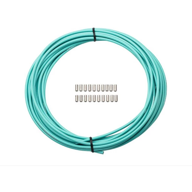 Jagwire Câbles & Gaines De Frein CGX SL Gaine Pour Câble De Frein Avec Embouts 10m, Turquoise 1 Jagwire Câbles & Gaines De Frein CGX SL Gaine Pour Câble De Frein Avec Embouts 10m, Turquoise