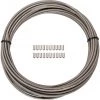 Jagwire Câbles & Gaines De Frein CGX SL Gaine Pour Câble De Frein Avec Embouts 10m, Gris