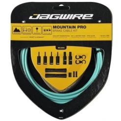 Jagwire Câbles & Gaines De Frein Mountain Pro Kit Câble De Frein, Turquoise