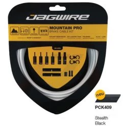 Jagwire Câbles & Gaines De Frein Mountain Pro Kit Câble De Frein, Noir