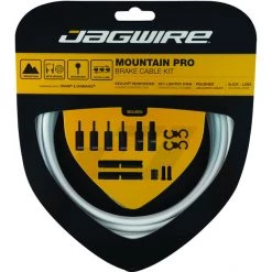Jagwire Câbles & Gaines De Frein Mountain Pro Kit Câble De Frein, Blanc