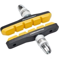 Jagwire Mountain Sport Patins De Frein, Noir/jaune