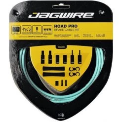 Jagwire Câbles & Gaines De Frein Road Pro Kit Câble De Frein, Turquoise