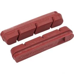 Jagwire Patins De Frein Road Pro Plaquettes De Frein Pour Conditions Humides Campagnolo, Rouge