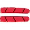 Jagwire Patins De Frein Road Pro Plaquettes De Frein Pour Conditions Humides Shimano/SRAM, Rouge