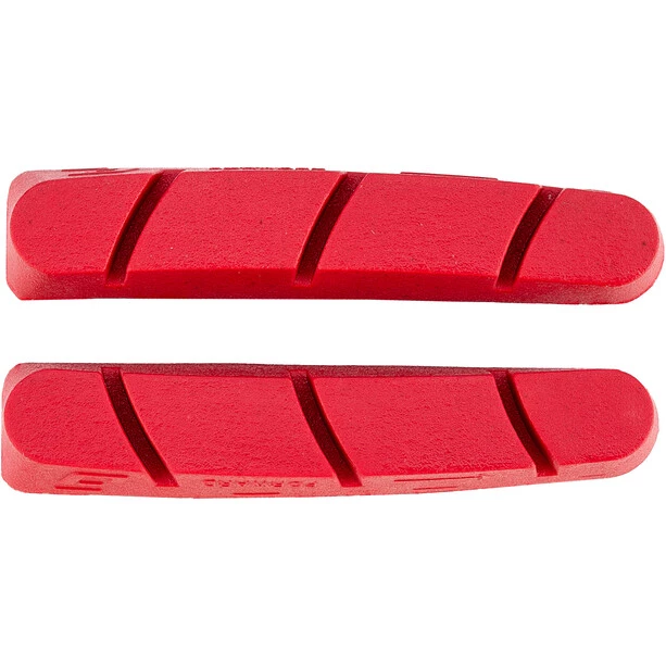 Jagwire Patins De Frein Road Pro Plaquettes De Frein Pour Conditions Humides Shimano/SRAM, Rouge 1 Jagwire Patins De Frein Road Pro Plaquettes De Frein Pour Conditions Humides Shimano/SRAM, Rouge