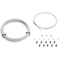 Kcnc Câbles & Gaines De Frein Road Brake Housing And Wire Kit, Blanc