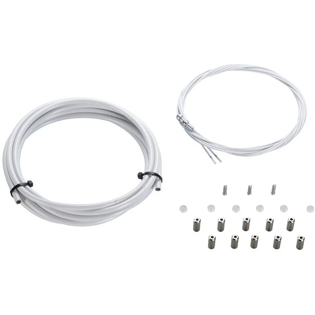 Kcnc Câbles & Gaines De Frein Road Brake Housing And Wire Kit, Blanc 1 Kcnc Câbles & Gaines De Frein Road Brake Housing And Wire Kit, Blanc