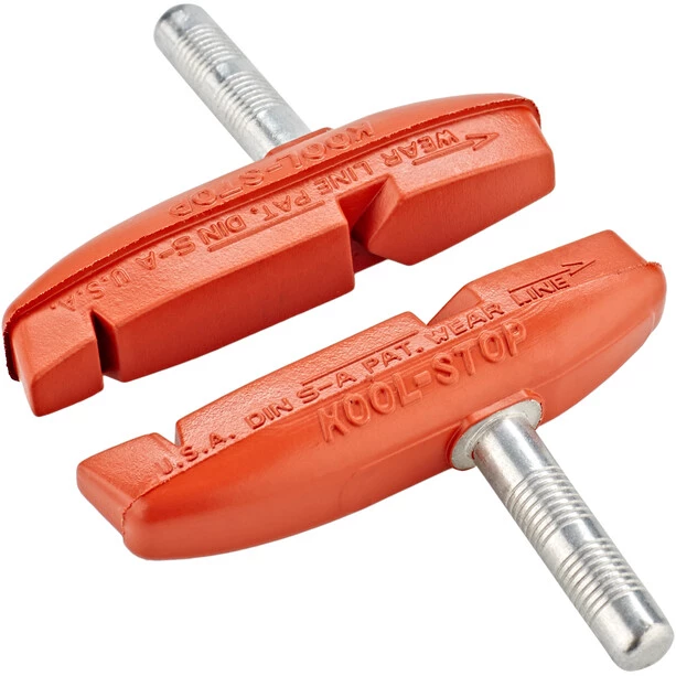 Kool-stop Eagle Claw 2 Patins De Frein Pour Freins Cantilever, Rouge 1 Kool-stop Eagle Claw 2 Patins De Frein Pour Freins Cantilever, Rouge