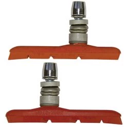 Kool-stop T2 Thinline Patins De Frein Pour Frein V-Brake, Rouge