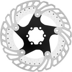 Now8 Disques De Frein COOOLtec Saturn Rotor De Frein à Disque, Argent/noir
