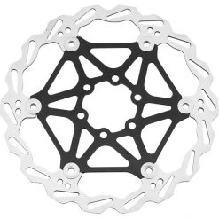 Red-cycling-products Disques De Frein LR-6 Floating Disque 6 Boulons Ø160mm, Noir