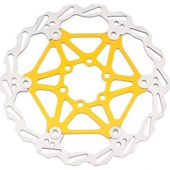 Red-cycling-products Disques De Frein LR-6 Floating Disque 6 Boulons Ø160mm, Or