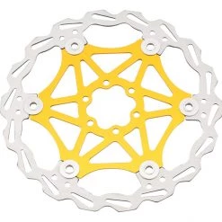 Red-cycling-products Disques De Frein LR-6 Floating Disque 6 Boulons Ø180mm, Or