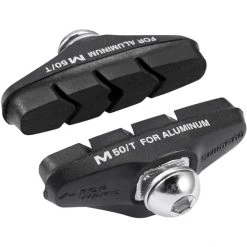 Shimano M50T Patins De Frein Sur Jantes, Gris/noir