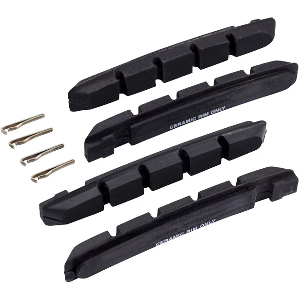 Shimano Patins De Frein M70R2 Plaquettes De Frein Pour Jante En Céramique 2 Paires, Noir 1 Shimano Patins De Frein M70R2 Plaquettes De Frein Pour Jante En Céramique 2 Paires, Noir