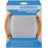 Shimano Câbles & Gaines De Frein Road Kit De Câbles De Frein Revêtement PTFE, Orange