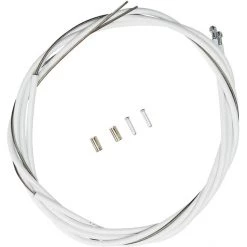 Shimano Câbles & Gaines De Frein Road SIL-TEC Kit De Câbles De Frein, Blanc