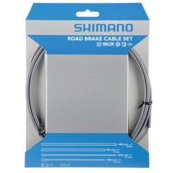 Shimano Câbles & Gaines De Frein Road SIL-TEC Kit De Câbles De Frein Roue Avant/Roue Arrière, Gris
