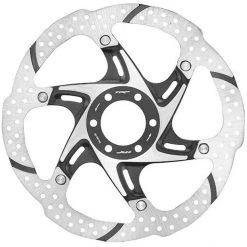 Trp Disques De Frein TR-33 Disque Deux Pièces 6 Boulons, Argent/noir