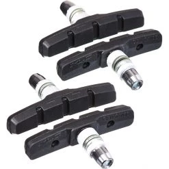 Xlc Patins De Frein BS-V01 Plaquettes De Frein V-Brake 4 Pièces, Noir